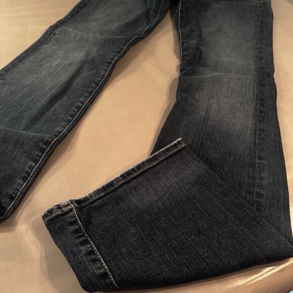 7 For All Mankind Denim Jeans Women Dojo Flared Mid Rise Pants Wide Leg Y2k - Picture 2 of 16